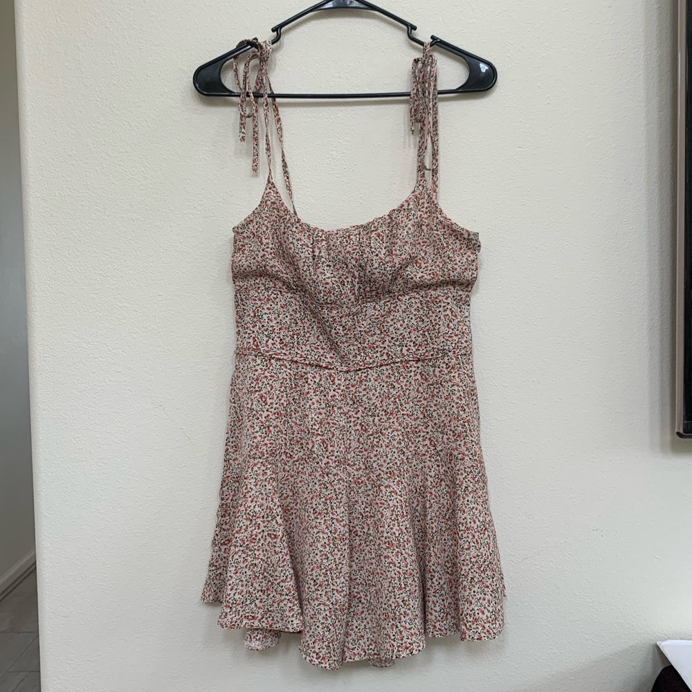 Princess Polly Red Multi Marko Romper - Picture 4 of 6
